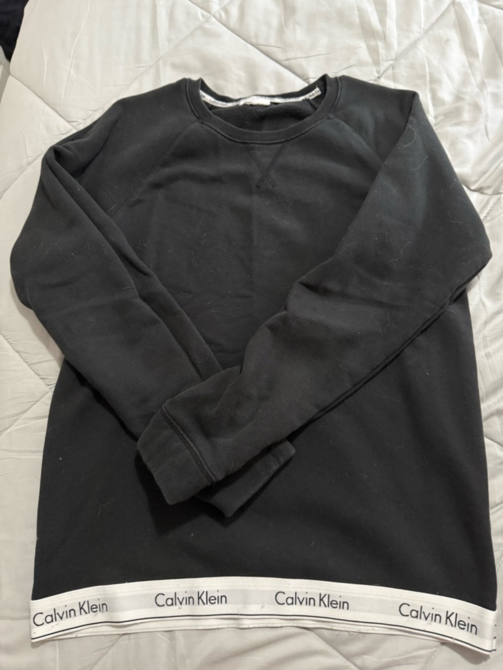 Calvin Klein Black Crewneck